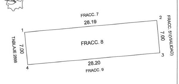 Chepina Catastral Master Plan Terrenos 7 x 28.5 Segunda fila Sisal Beach Real Estate