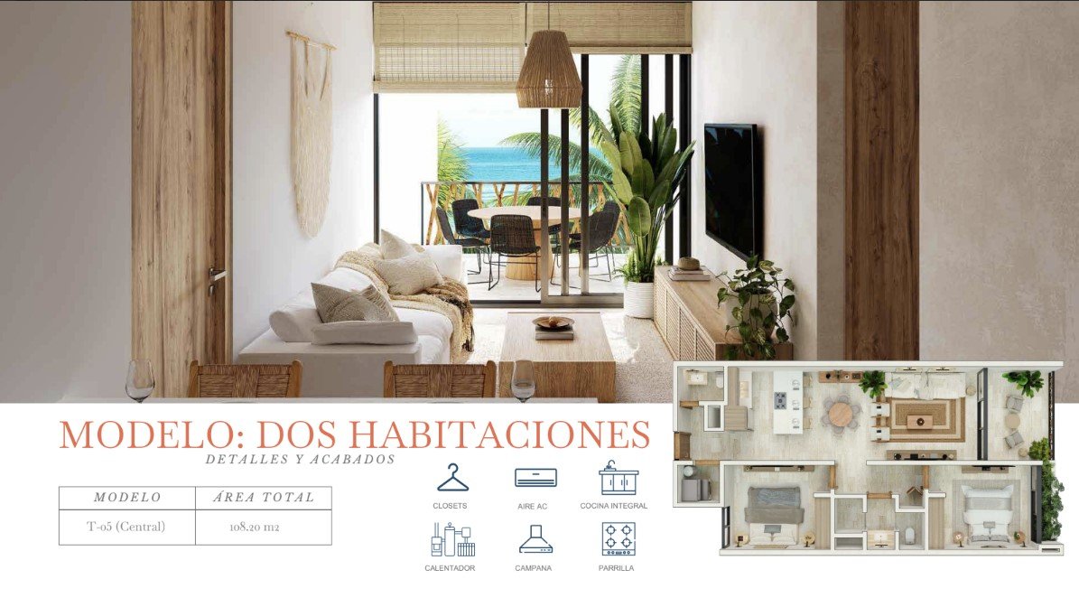 MODELO 2 HABITACIONES
