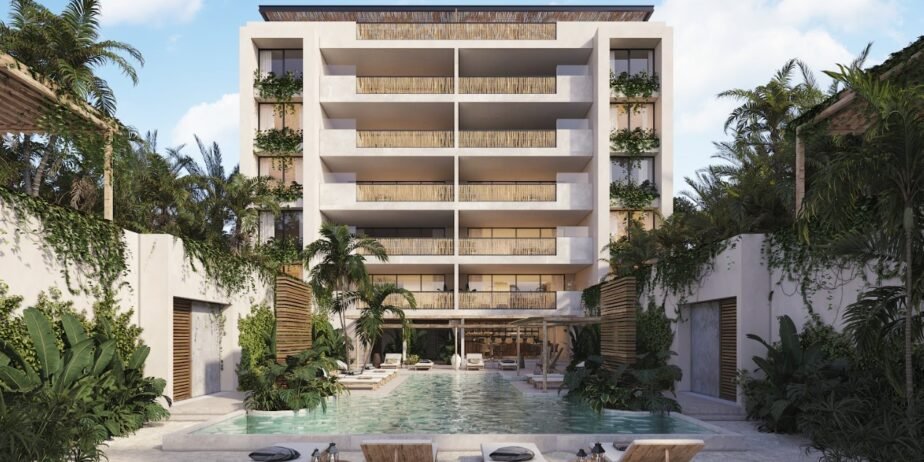 Apartamentos de lujo frente al mar en Sisal Yucatán (desde $9,956,685.°°MXN piso 1, hasta $16,377,270.°°MXN penth house en el piso 5)