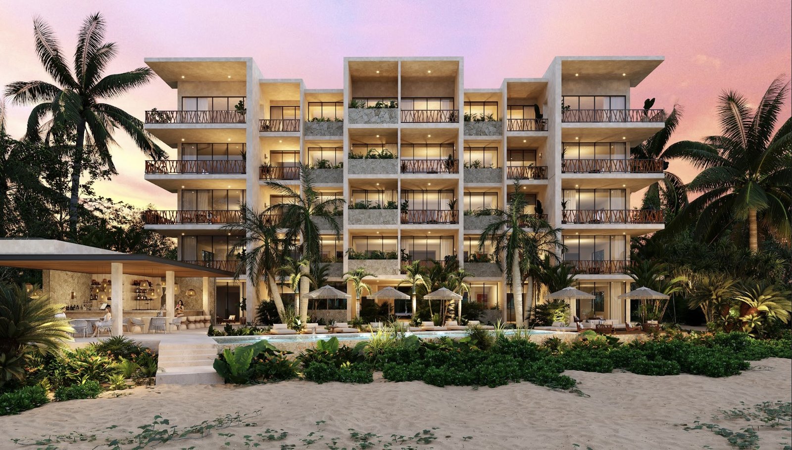 En-venta-Aartamentos-de-lujo-equipados-en-Sisal-Yucatan-Mexico-1