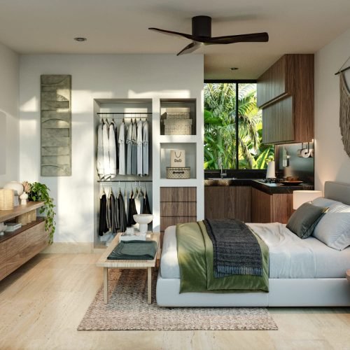 Apartamento Interior Costa Sisal Yucatan (1)