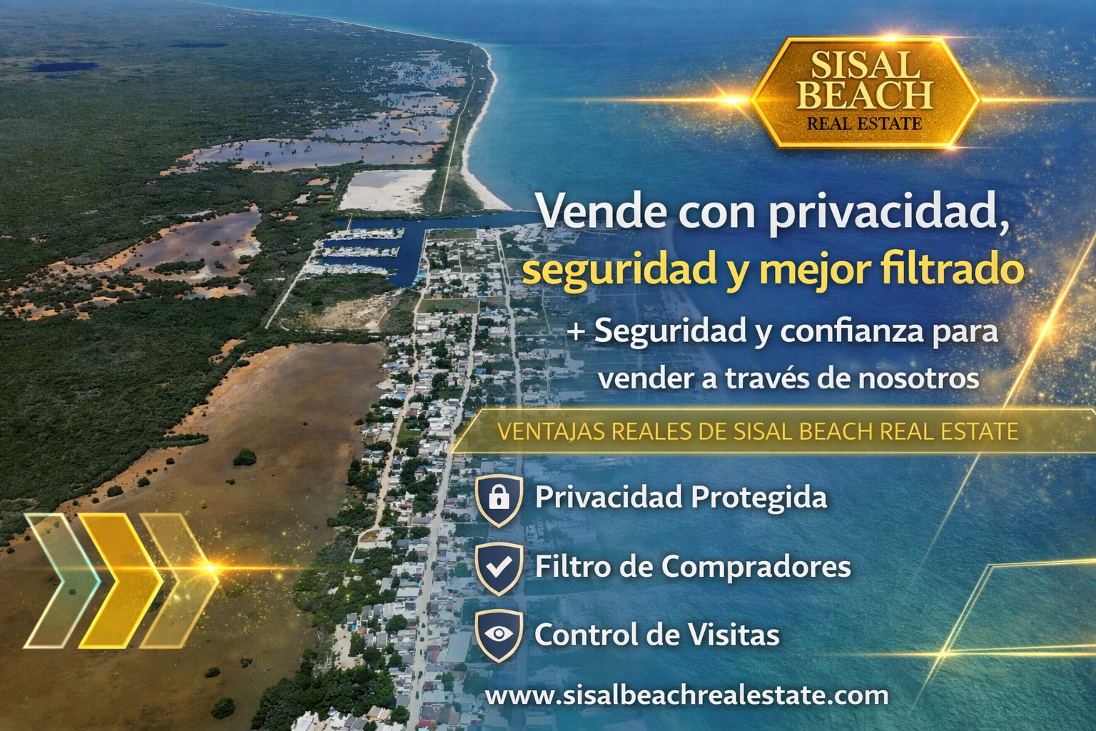 Privacidad, seguridad y mejor filtrado: una ventaja real de vender tu propiedad con Sisal Beach Real Estate