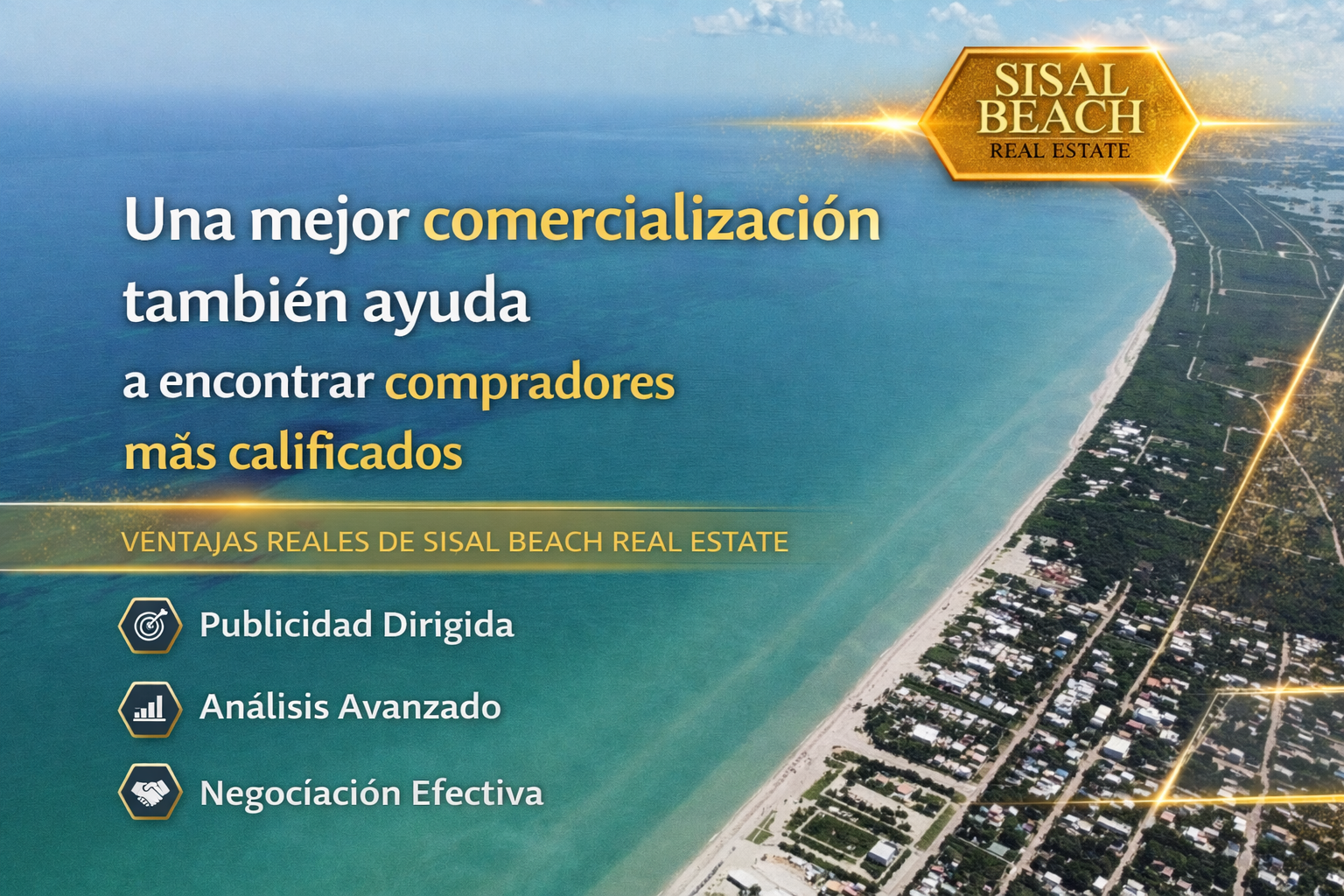 Una mejor comercialización también ayuda a encontrar compradores más calificados