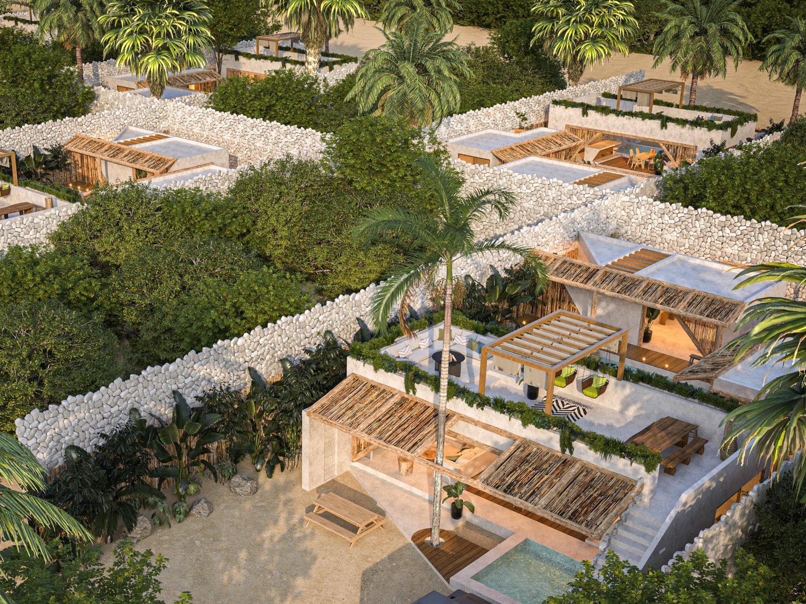 Terrenos semi-urbanizados (naturbanizados) de uso residencial en Sisal Yucatán con lago…