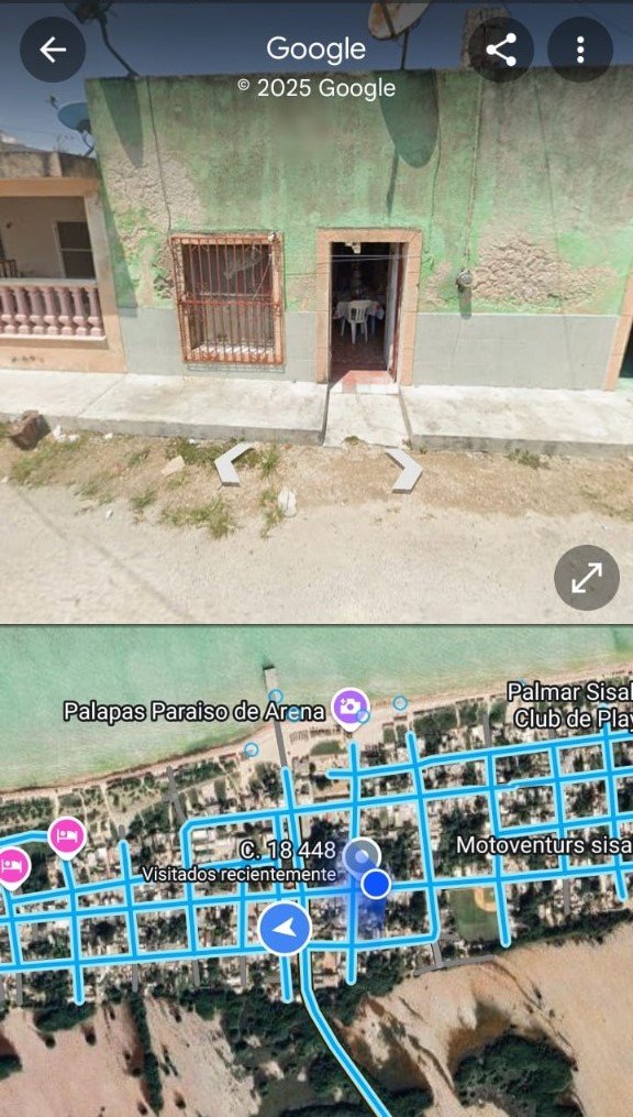 Casa en venta en Sisal Yucatán 4.60 x 16m  / House on sale in Sisal